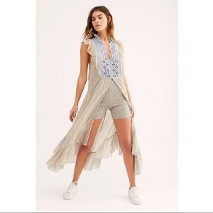 NEW Free People Caraway Stripe Short Set